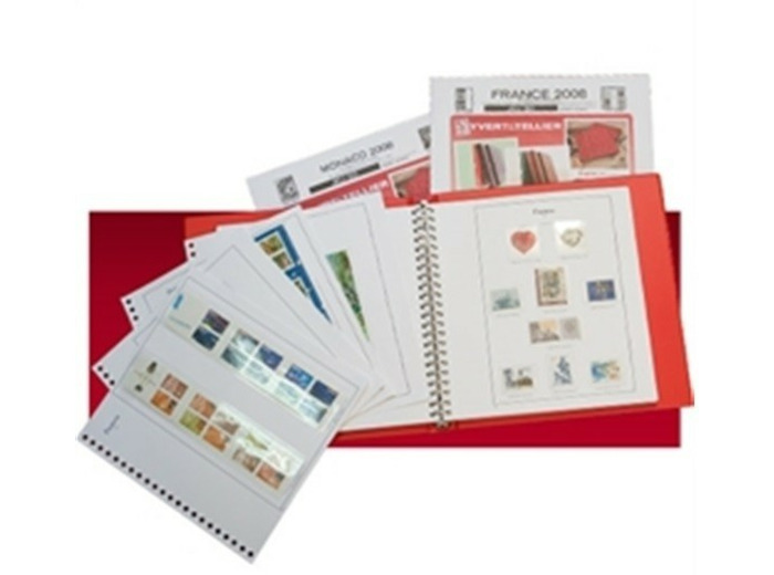 FEUILLE COMPLEMENTAIRE FRANCE 2016 SC 1re partie (AVEC POCHETTE) Yvert