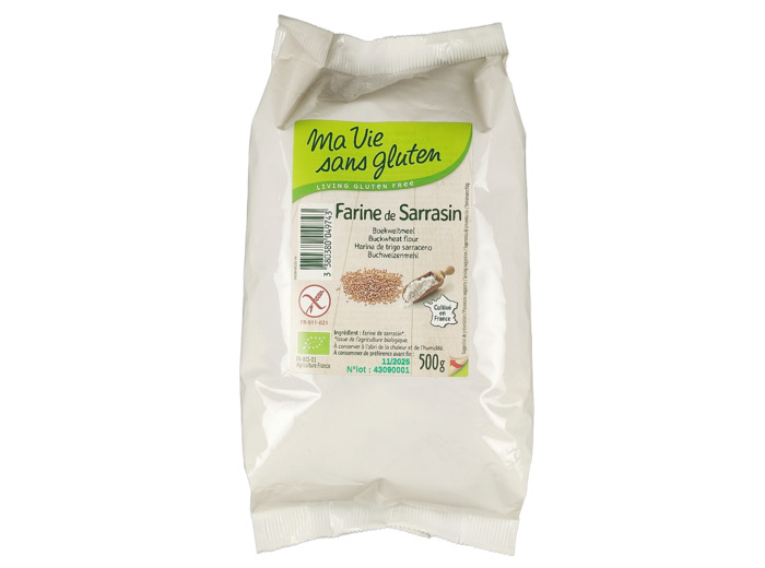 Farine de Sarrasin Sans Gluten Bio 500g