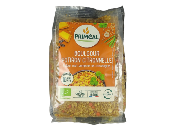 Boulgour Potiron Citronnelle 300g Bio