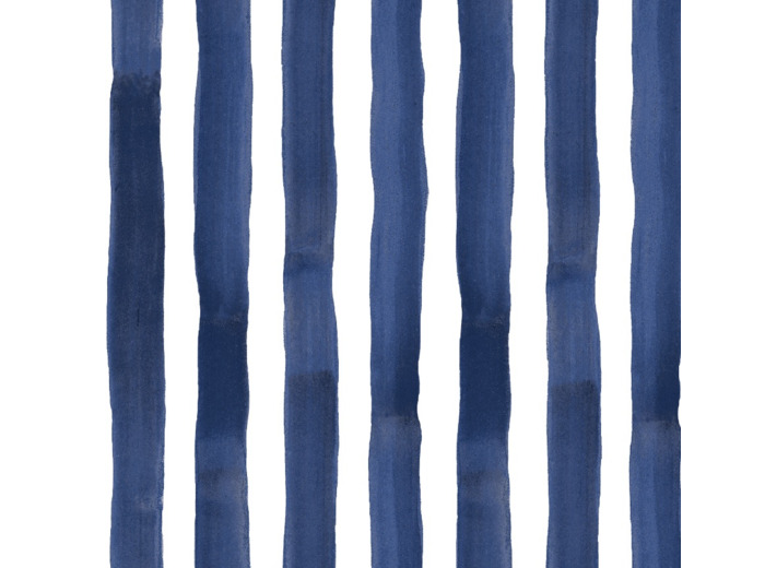 OUTDOOR MOTIFS ITHAQUE BLEU RAYE LAIZE 150CM