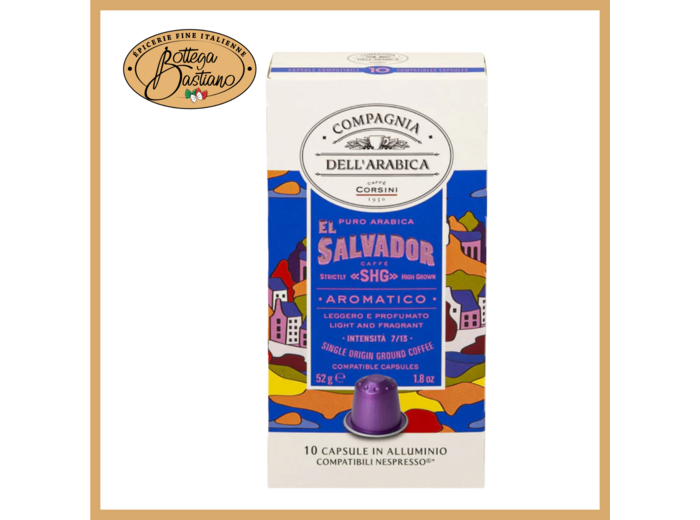 Café El Salvador 100% Arabica 10 Capsules 52G