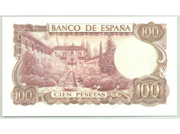 ESPAGNE 100 PESETAS 17-11-1970 SERIE 7C NEUF