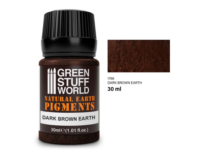 Pigments poudre - Dark Brown Earth 30ml