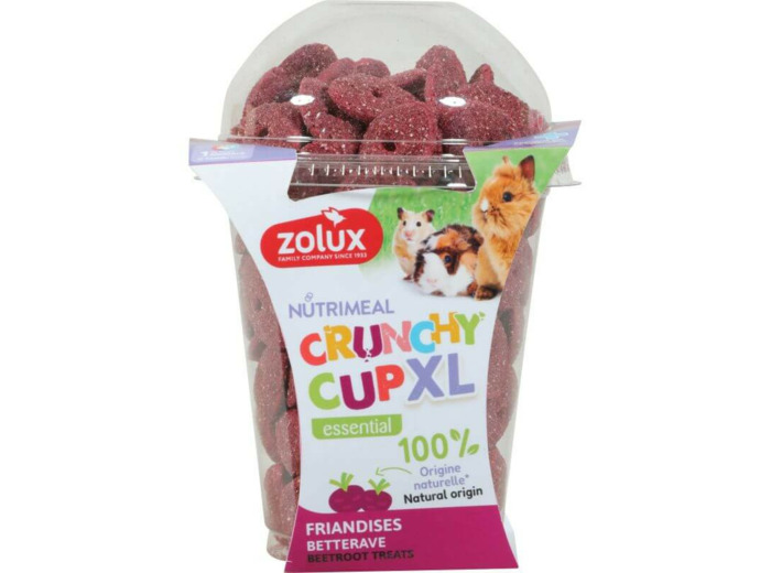 ZOLUX, Crunchy Cup XL, Betterave - 260g