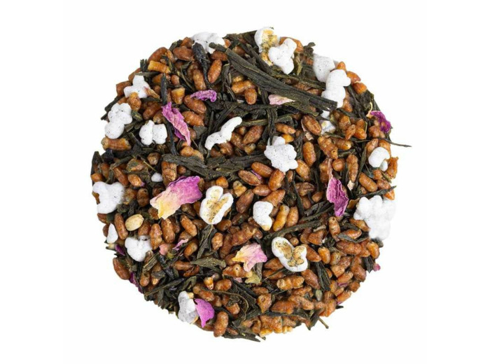 Thé vert aux fleurs du Japon