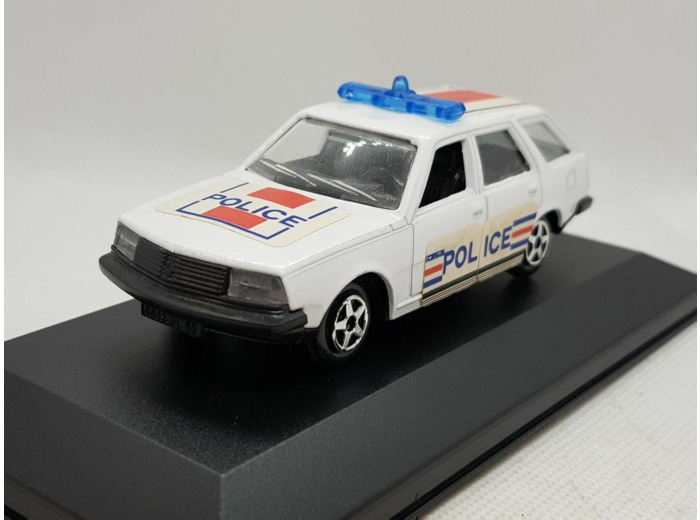 RENAULT R18 TL BREAK POLICE NOREV 1/43 BOITE