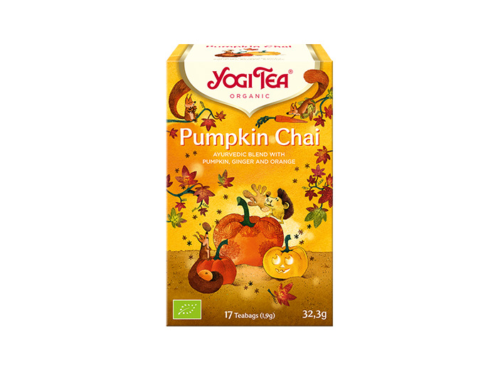 Infusion chaï citrouille-17 sachets-Yogi Tea