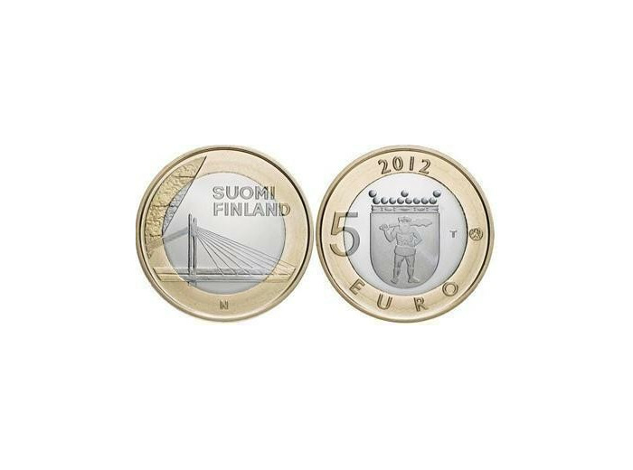 FINLANDE 2012 5 EURO LAPONIE SUP