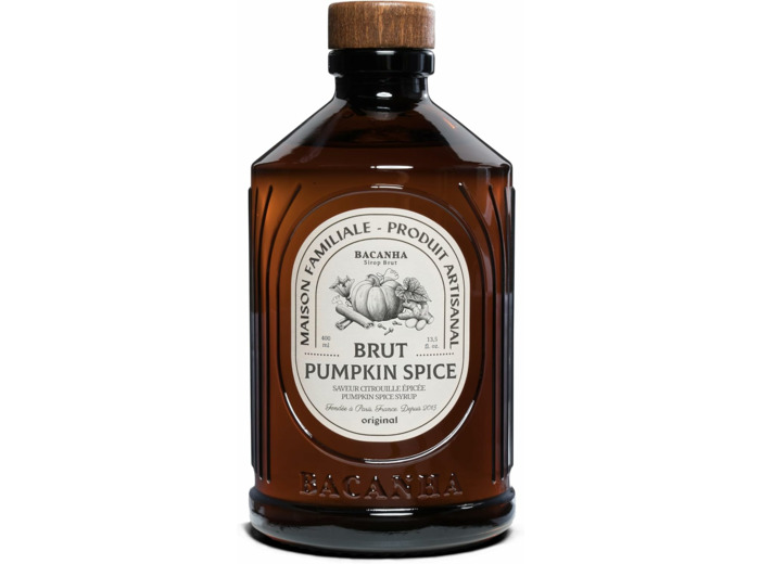 Sirop Pumpkin Spice Brut - Biologique 400 ml