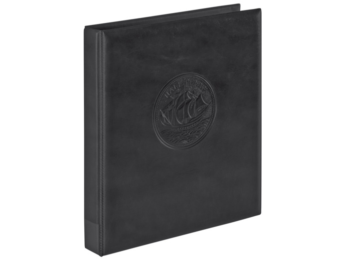 CLASSEUR Monnaies PENNY LOUIS GALLION CARAVELLE avec 10 PAGES