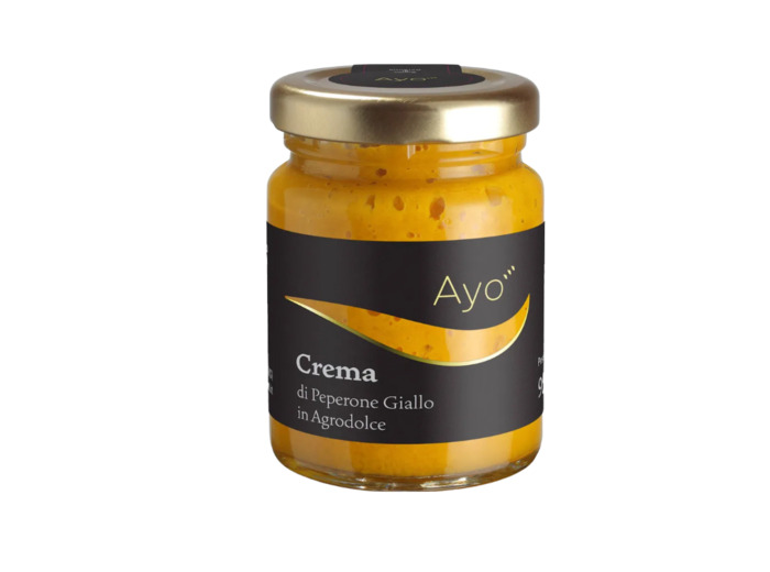 Crème de poivron jaune aigre doux 95g