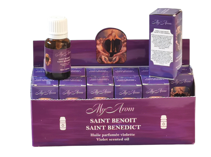 Flacon d'Huile Parfumée 10ml Saint Benoit/Violette