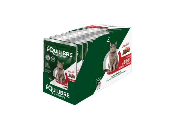 Équilibre & Instinct, PACK Effilés au bœuf, haricots & tomates