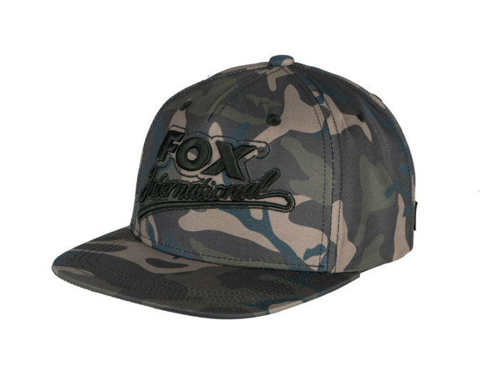 camo college snap back fox