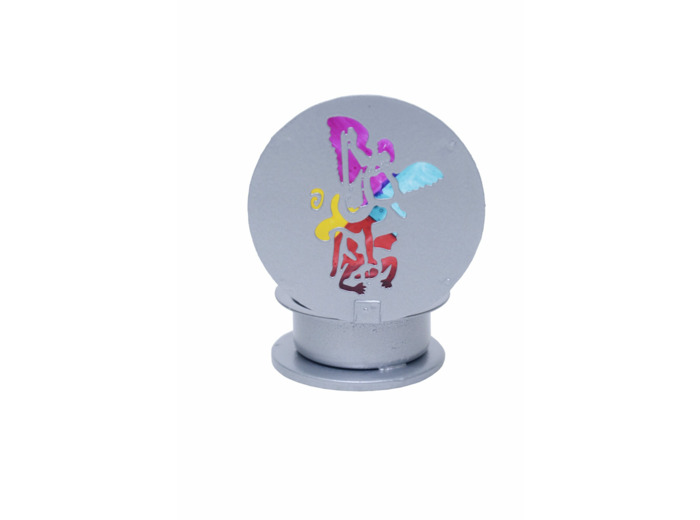 Tea light avec bougie chauffe plat - SAINT MICHEL - Boite PVC
