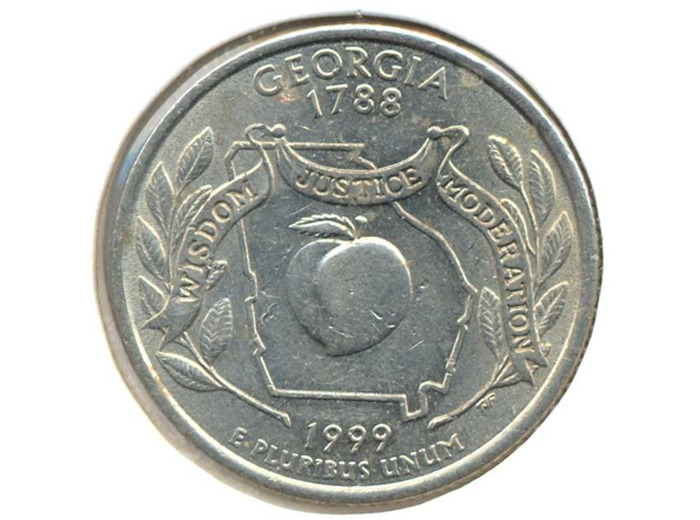 AMERIQUE (U.S.A) 1/4 DOLLAR 1999 P GEORGIA SUP