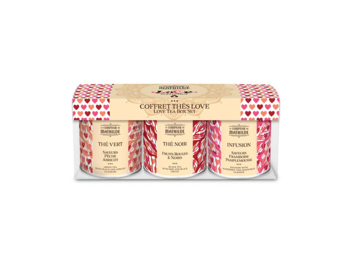 Coffret Love - Thés et Infusion - 3 x 25g