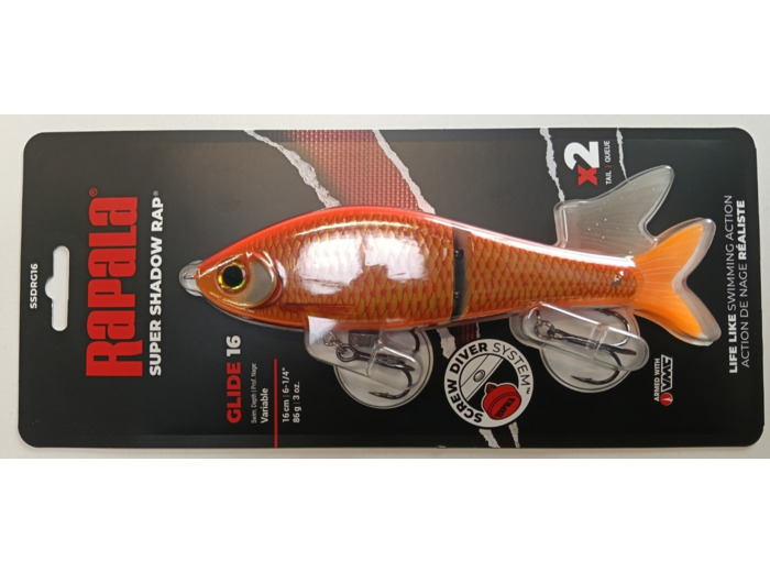 super shaddow glide 16cm gold or