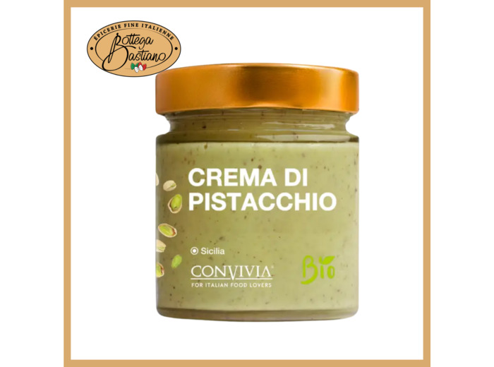 Crème sucrée à la pistache 45% BIO 190g