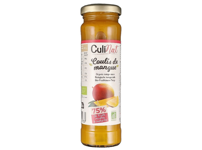 Coulis de Mangue 160g Bio