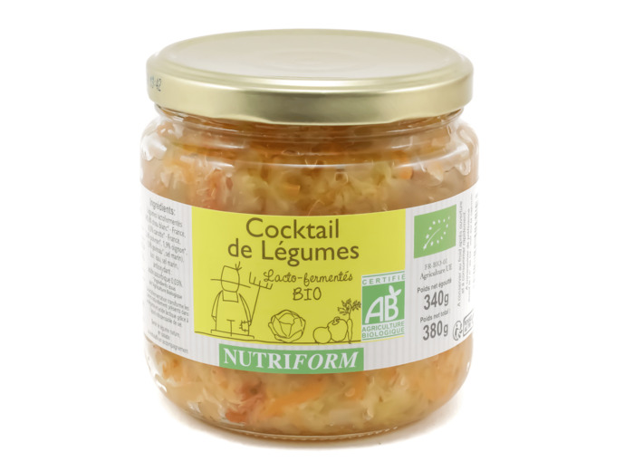 Cocktail de Légumes Lactofermentés Bio 380g