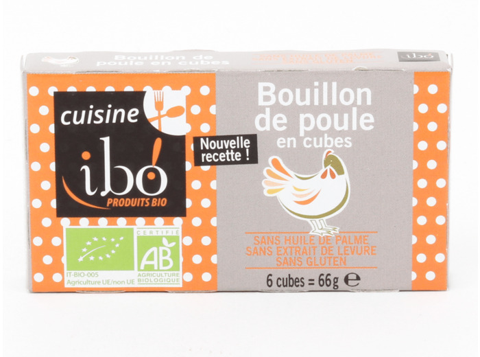 Bouillon de Poule en Cubes Bio 80g