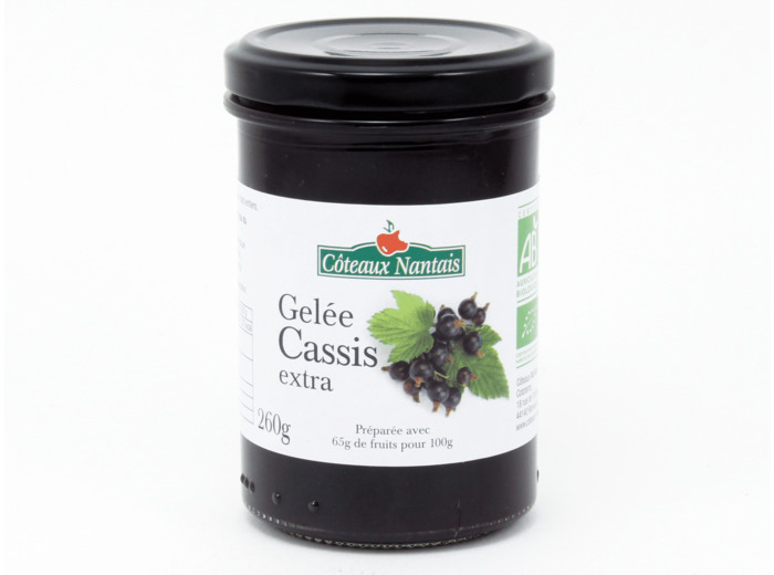 Gelée de Cassis Extra Bio 260g