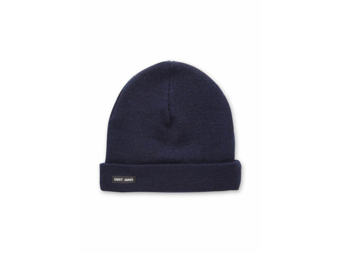 Bonnet de quart uni 100% laine Saint James