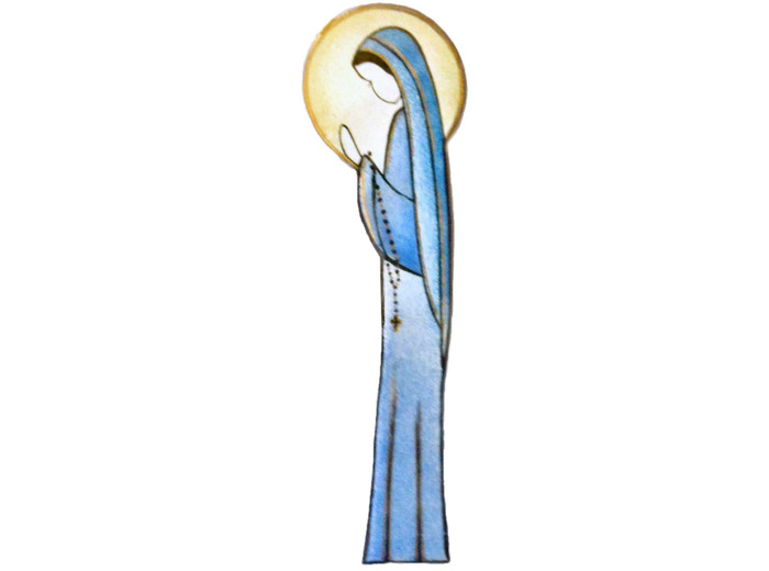 Piété 18cm - EMAUX DU LIBAN