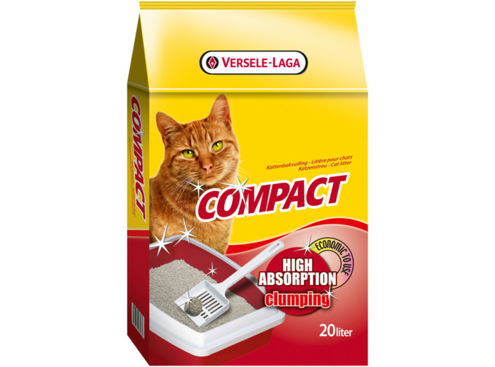 Litière COMPACT agglomérante - 20L