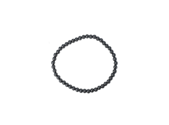 Bracelet en hématite 4 mm