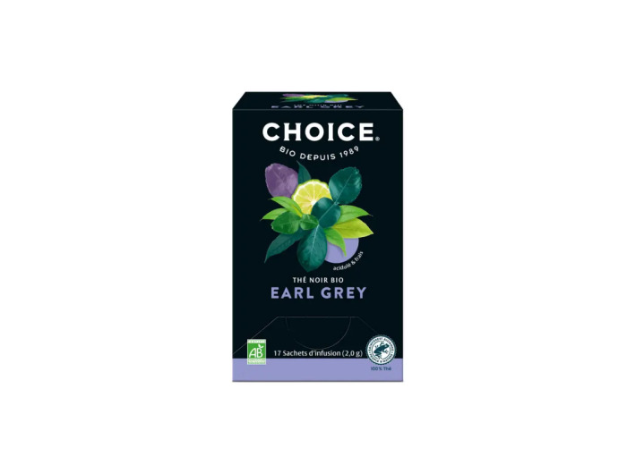 Thé noir earl grey 34g