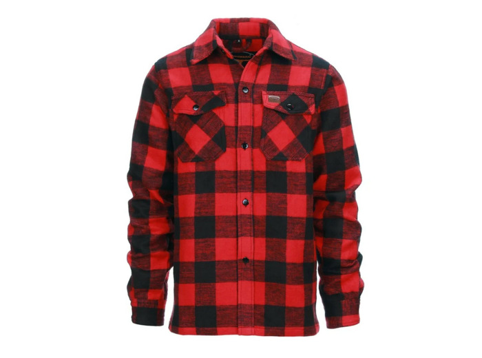 Surchemise Outdoor Longhorn : la chemise bûcheron en flanelle chaude et robuste