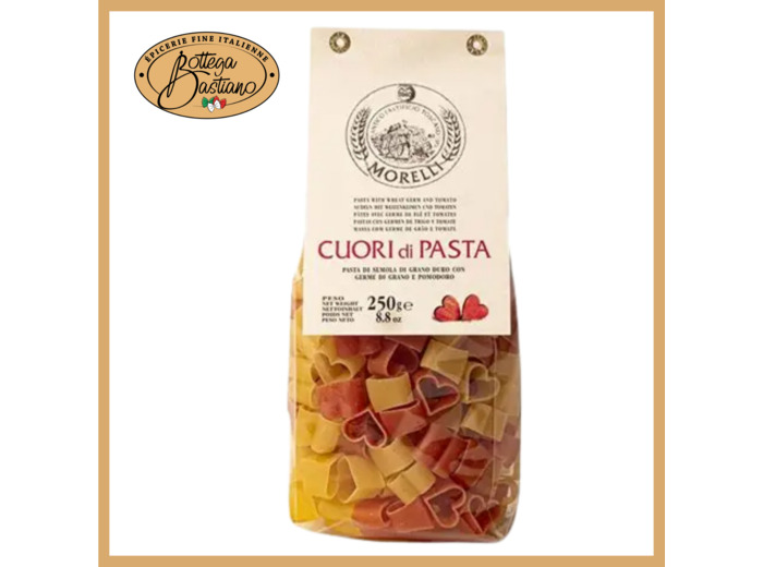 Pâtes en forme de cœur 250g