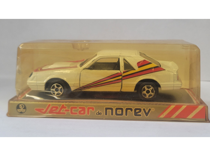 FORD MUSTANG JET-CAR NOREV 887 1/43 BOITE D'ORIGINE
