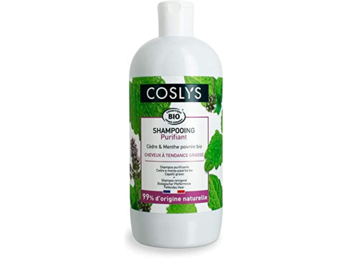 SHAMPOOING CHEVEUX GRAS 500ML Coslys - Detox fraîcheur