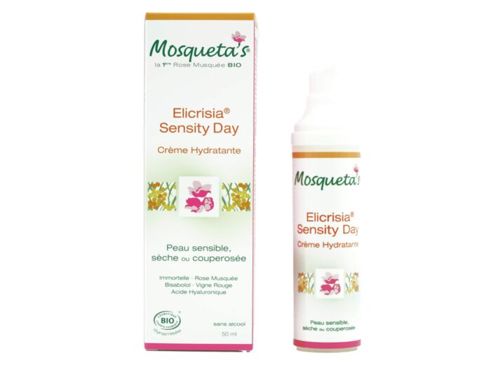 Crème hydratante élicrisia sensity Bio - 50 ml-Mosqueta's