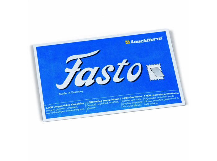 CHARNIERES FASTO POUR TIMBRES (309110) par 1000