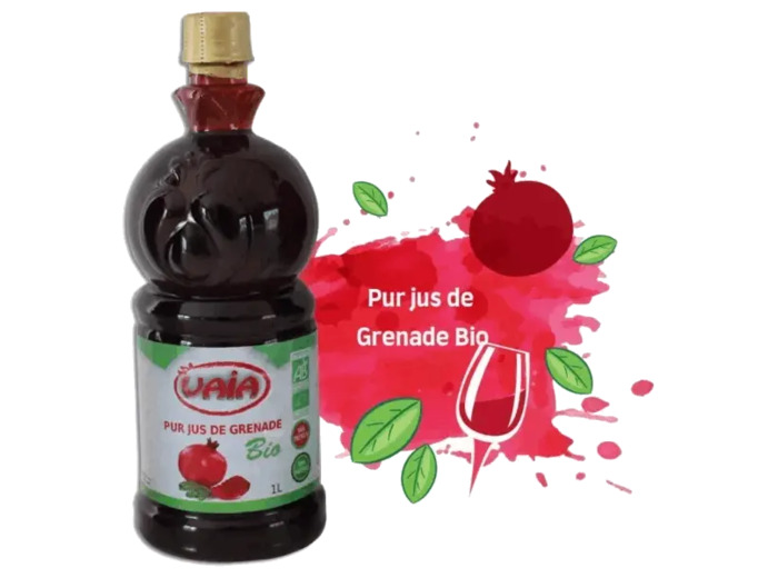 Pur jus de Grenade Bio-1l-Vaia