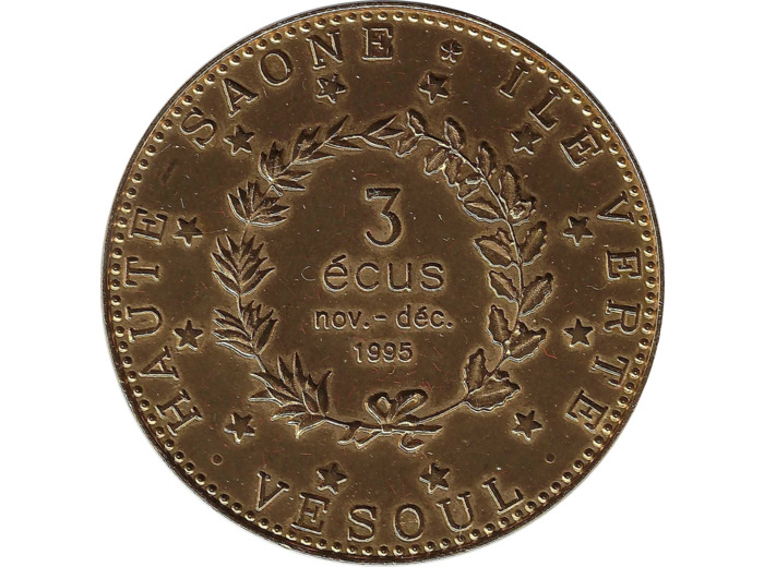 ECUS TEMPORAIRES 3 ECUS DE VESOUL 1995 SUP