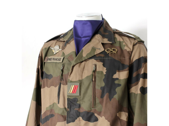 Plastron de Parade ALAT (bleu roi)