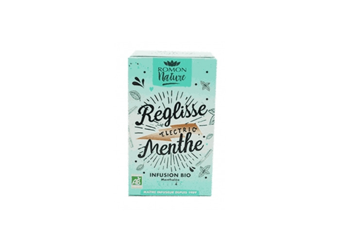 Infusion plaisir Réglisse Menthe bio 16 sachets