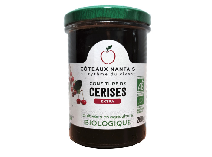 Confiture de Cerises Bio 260g