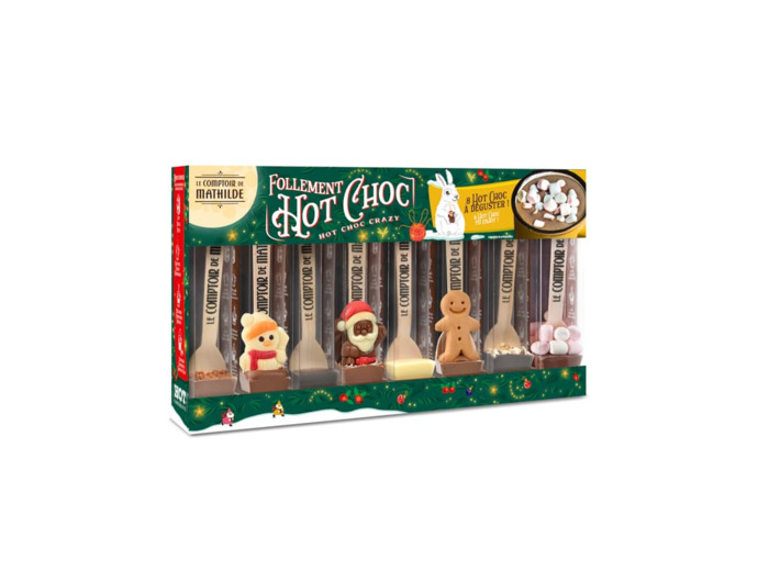 Coffret Hot Chocolate de Noël 8X30G