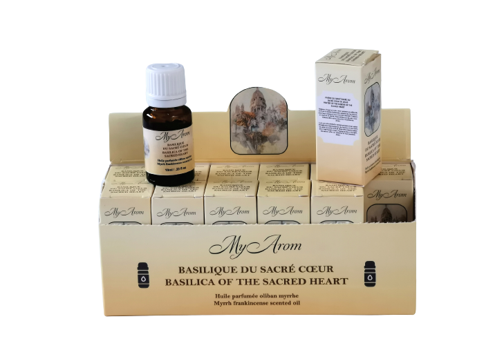 Flacon d'Huile Parfumée 10ml Basilique de Montmartre