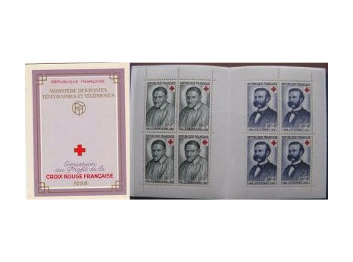 FRANCE Carnet croix rouge - 1958 - Yvert 2007 - Neuf