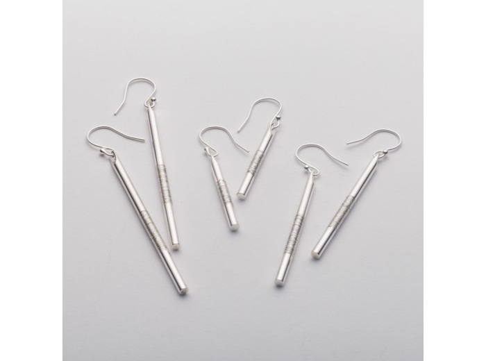 Boucles d'oreille intaille