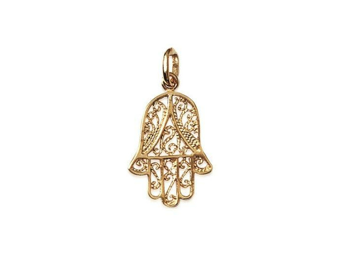 Pendentif Main de Fatma en plaqué or