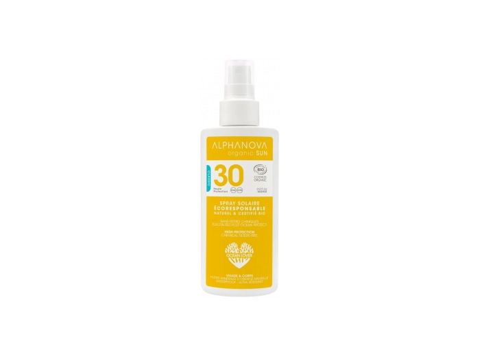 Crème solaire haute protection SPF 30 spray 125ml