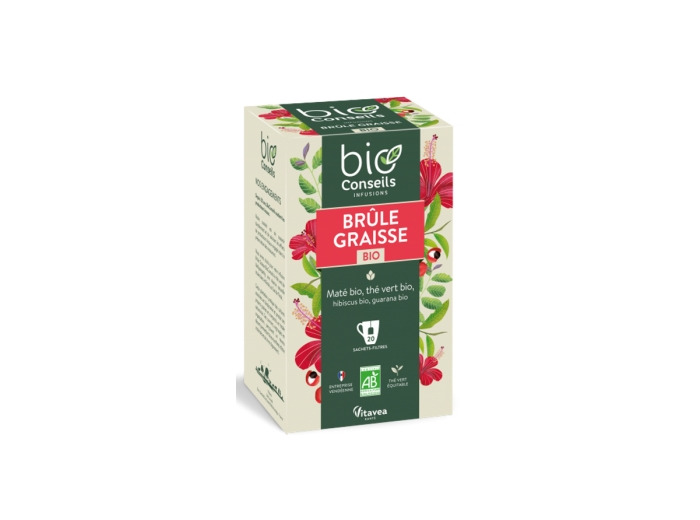 Infusion Brûle graisse Bio équitable 20 sachets 32g